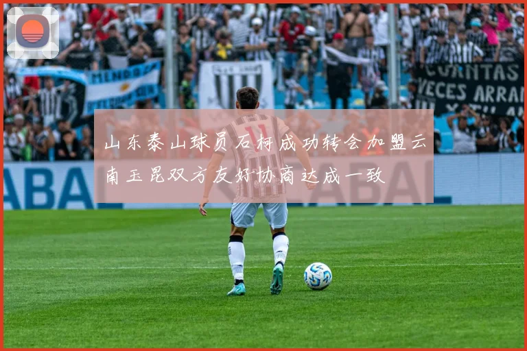 山东泰山球员石柯成功转会加盟云南玉昆双方友好协商达成一致